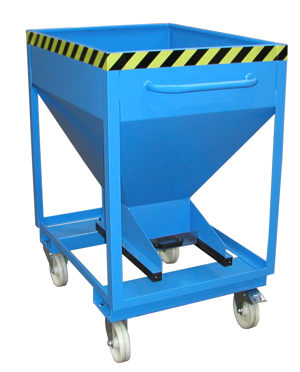 Silobehälter Typ SRE-D RAL 5012 Lichtblau